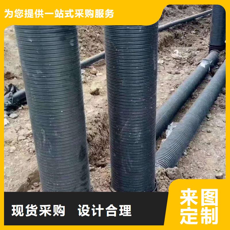 HDPE雙壁波紋管HDPE中空壁纏繞管源頭實體廠商