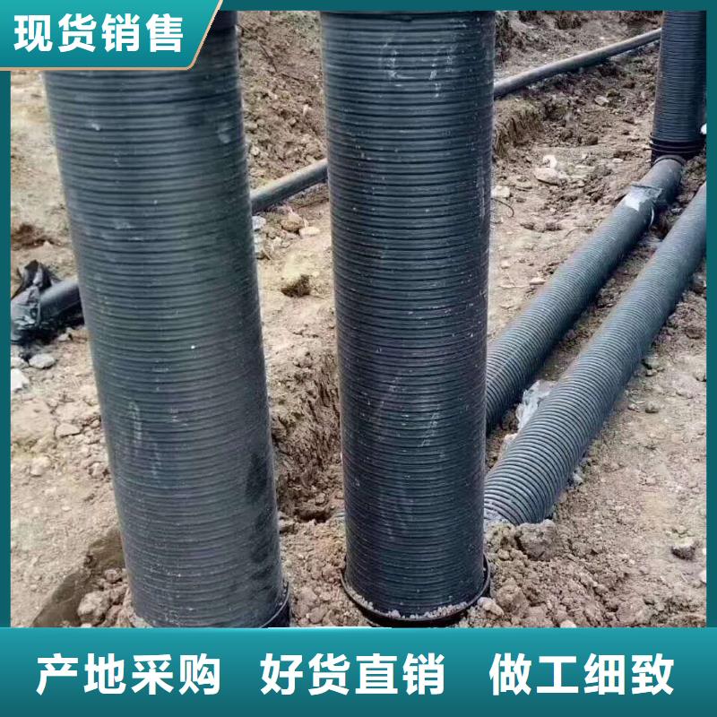 HDPE雙壁波紋管HDPE鋼帶管買的是放心