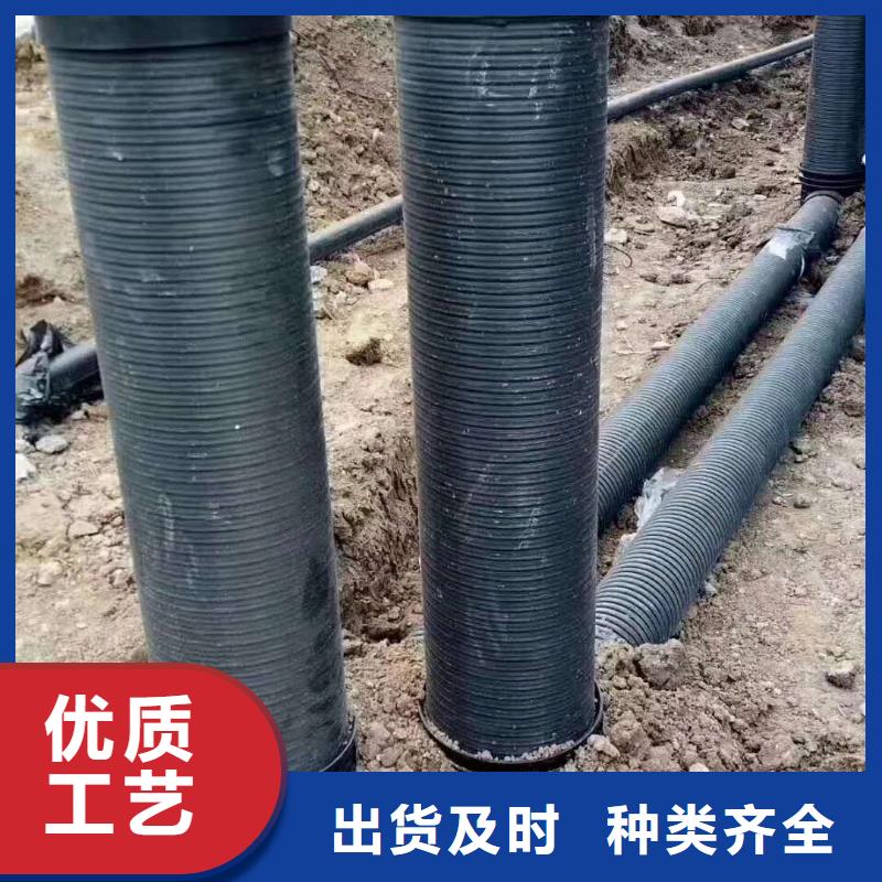 HDPE雙壁波紋管格柵管廠家