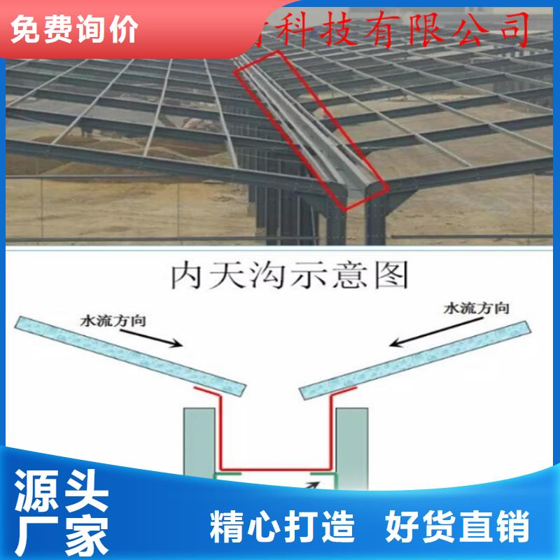 鋁合金成品天溝方形雨水管價格低