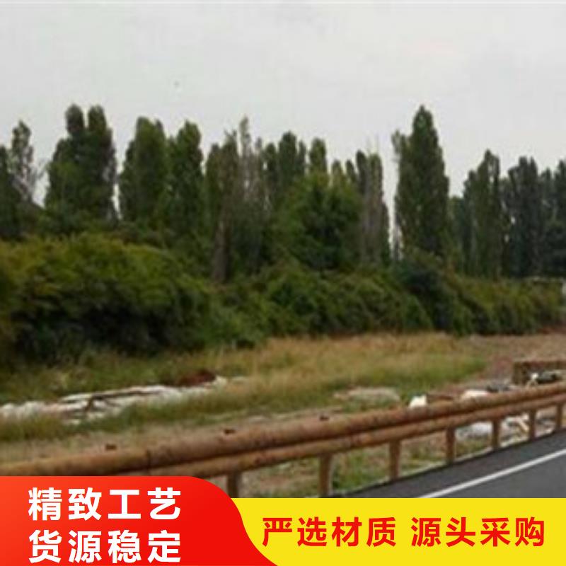 钢背木护栏_不锈钢桥梁护栏生产厂家