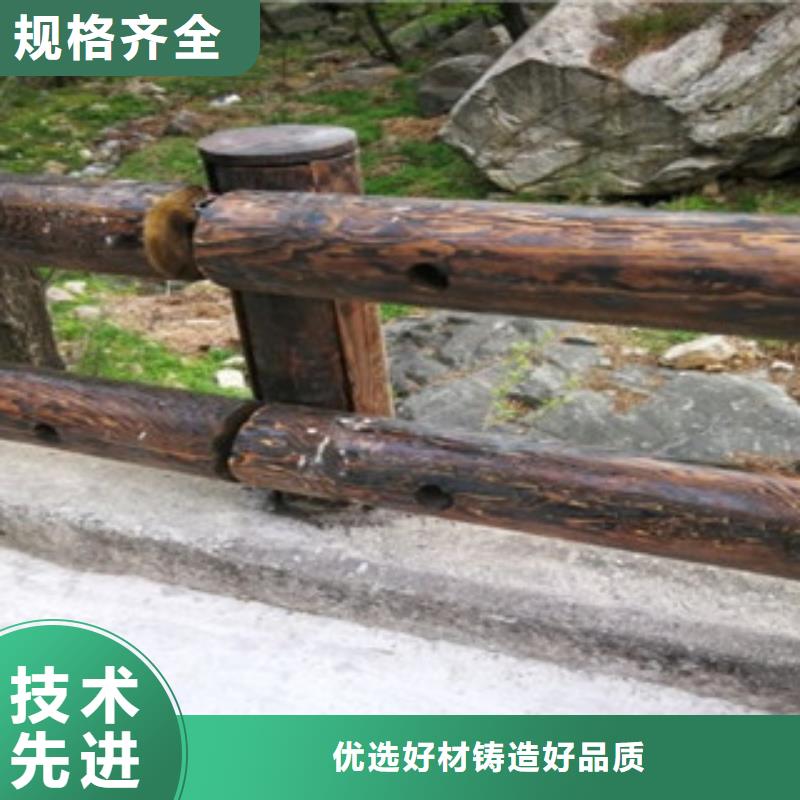 钢背木护栏_桥梁灯光护栏售后无忧