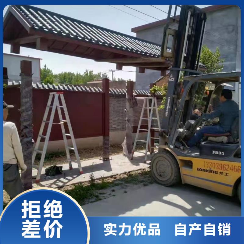現(xiàn)代公交站臺(tái)候車亭來廠考察