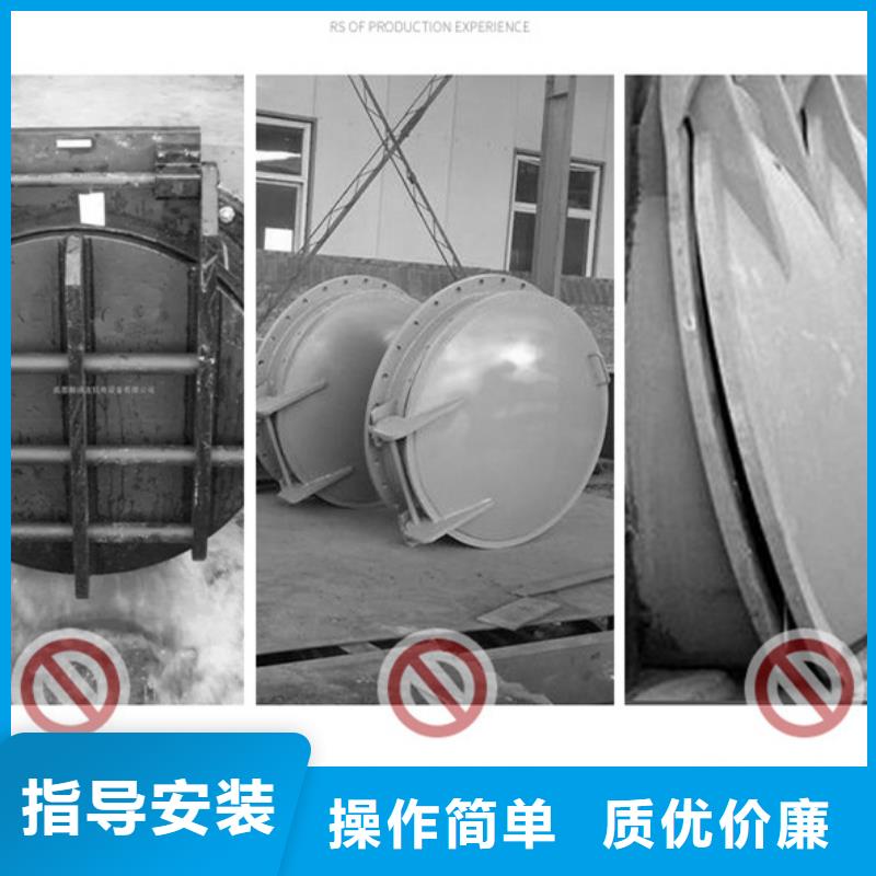 雙開門式拍門hdpe復(fù)合材料拍門經(jīng)久耐用